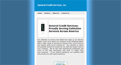 Desktop Screenshot of generalcredit.net